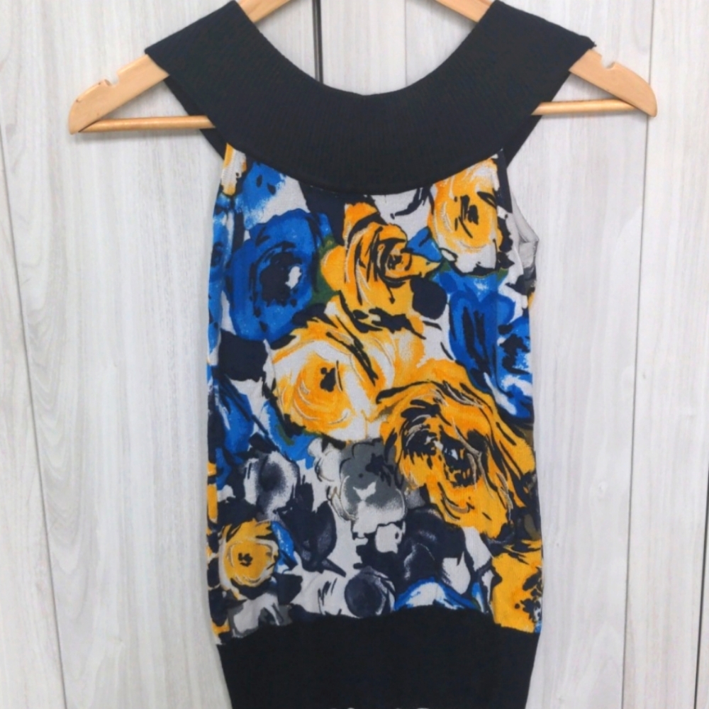 Vibrant Floral Top - Size XS